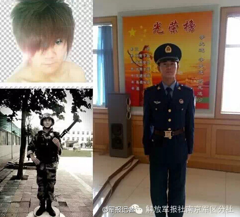 Фотографии китайских парней до и после службы в армии