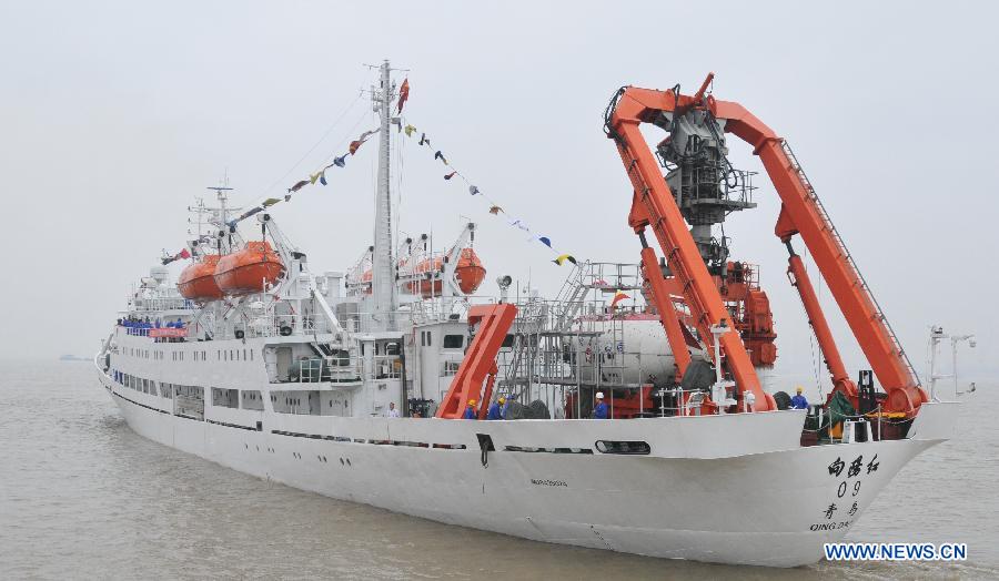Китайский батискаф "Цзяолун" отправился с научной экспедицией в юго-западную акваторию Индийского океана