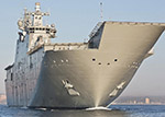 Крупнейший корабль ВМС Австралии «Канберра» 