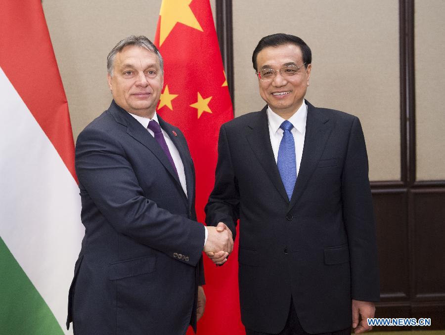 Ли Кэцян провел встречу с премьер-министром Венгрии