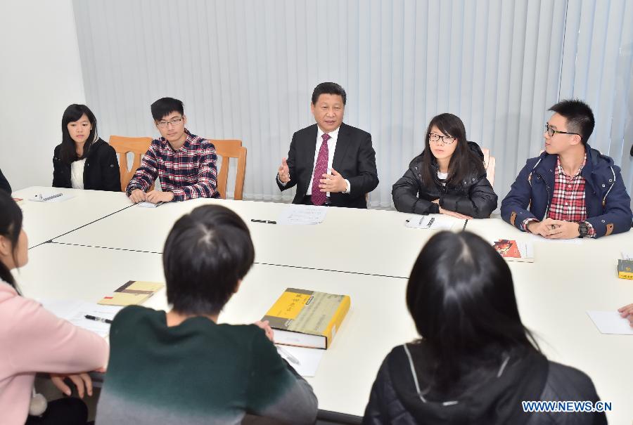Си Цзиньпин посетил новый кампус Аомэньского университета на острове Хэнцин