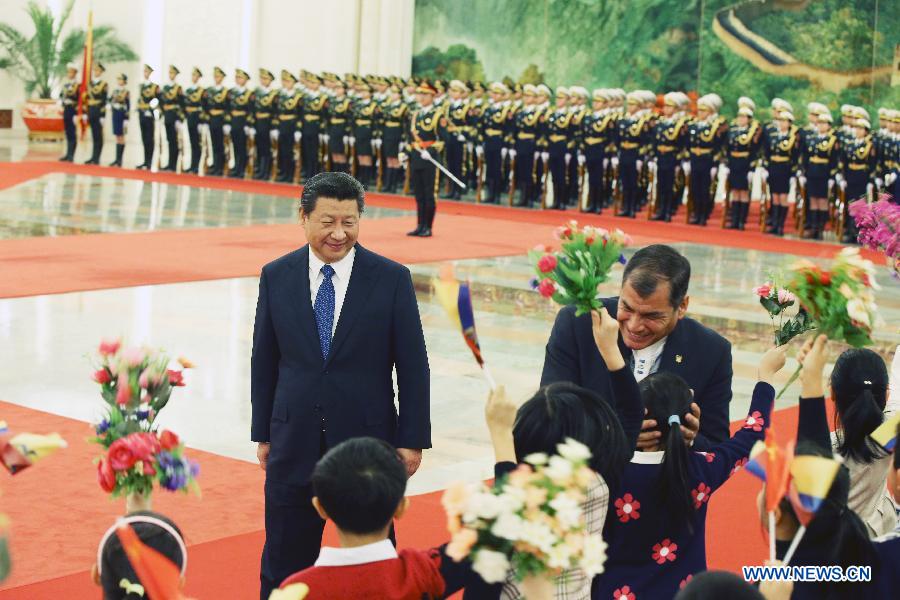Китай и Эквадор подняли двусторонние отношения на уровень стратегического партнерства