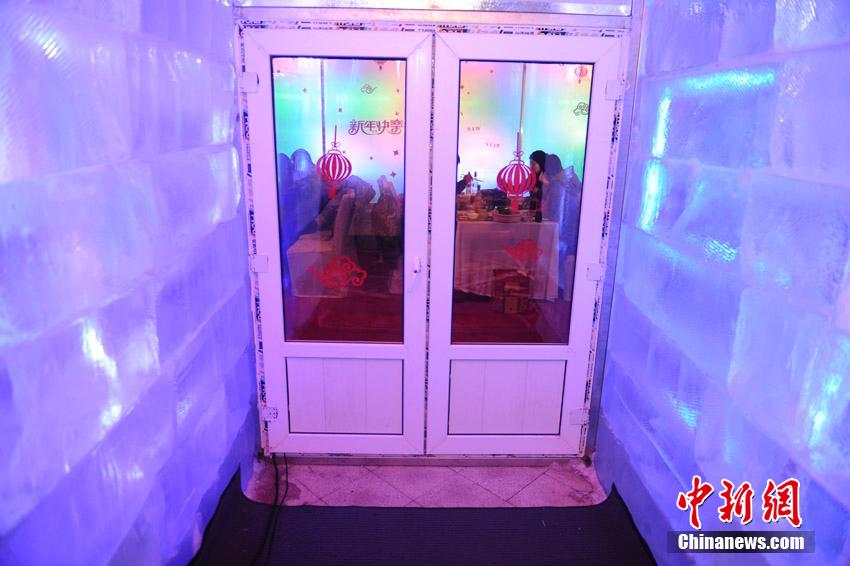 В Чанчуне появился "ледяной" ресторан
