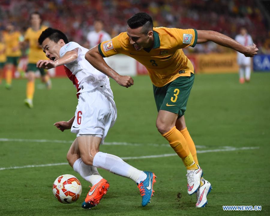 Китай уступил Австралии в 1/4 финала Кубка Азии-2015