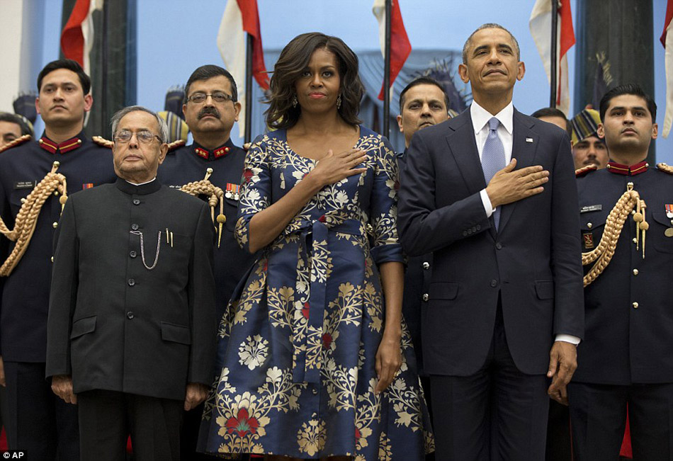 Президент США Барак Обама начал трехдневный визит в Индию