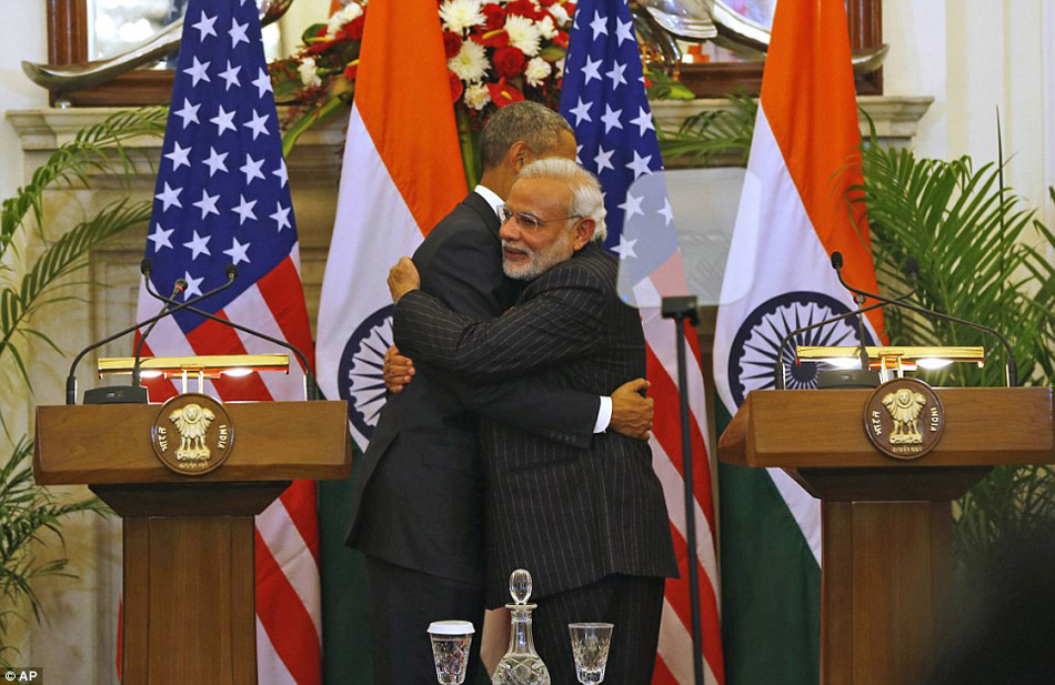 Президент США Барак Обама начал трехдневный визит в Индию