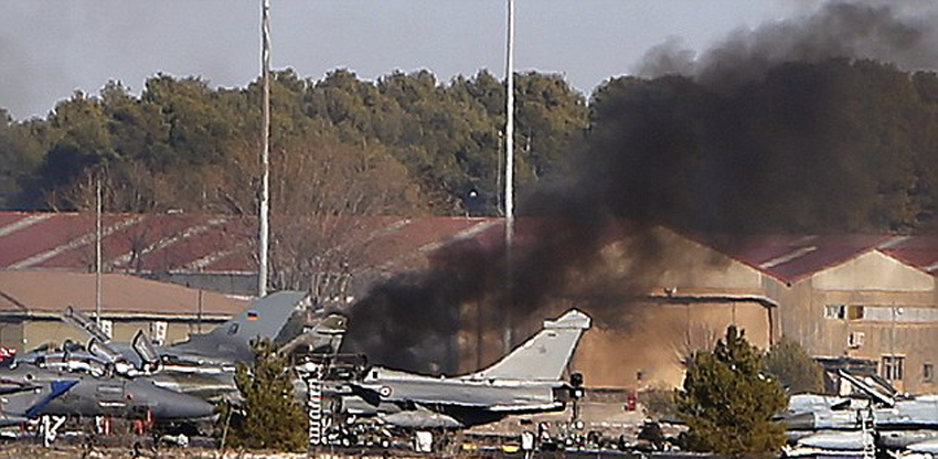 Количество погибших в результате крушения греческого истребителя в Испании возросло до 10 человек