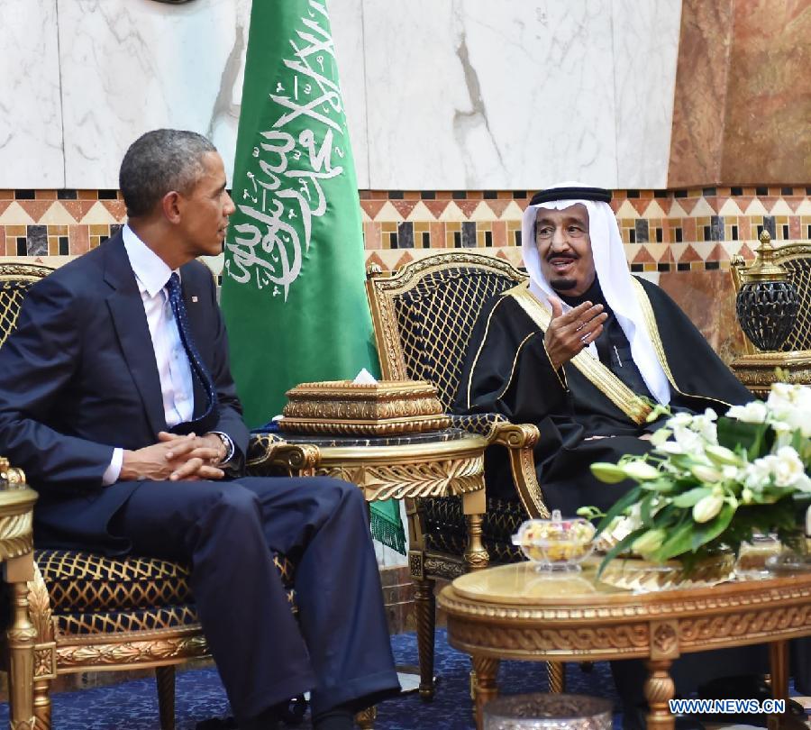 Б.Обама прибыл с визитом в Саудовскую Аравию