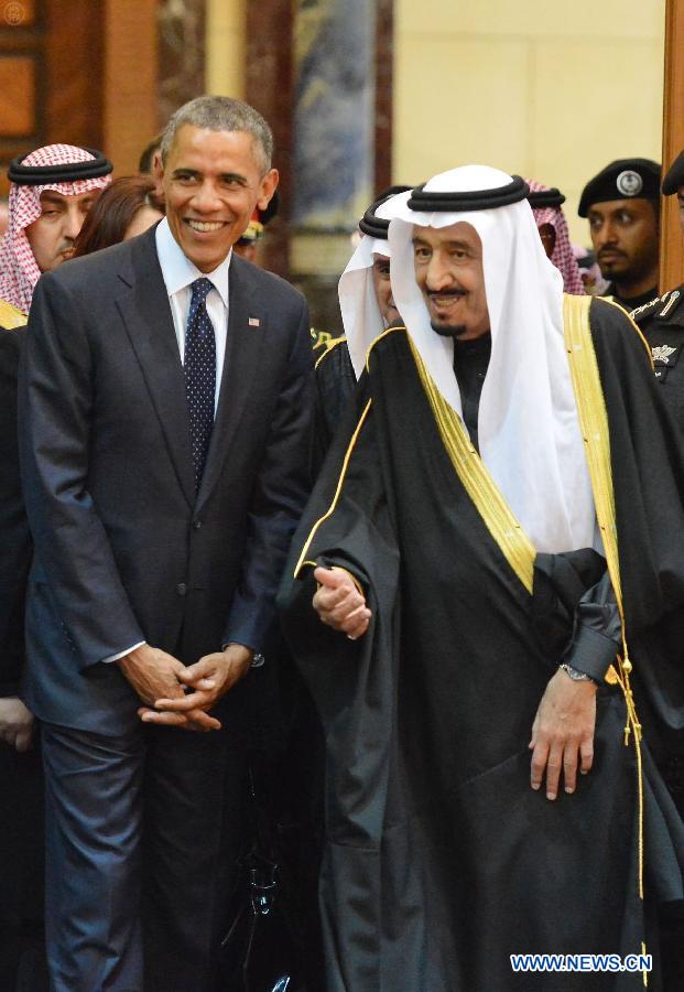 Б.Обама прибыл с визитом в Саудовскую Аравию