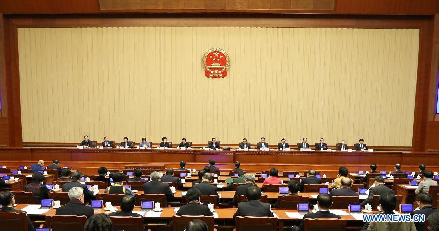 В Пекине прошло первое заседание президиума 3-й сессии ВСНП 12-го созыва