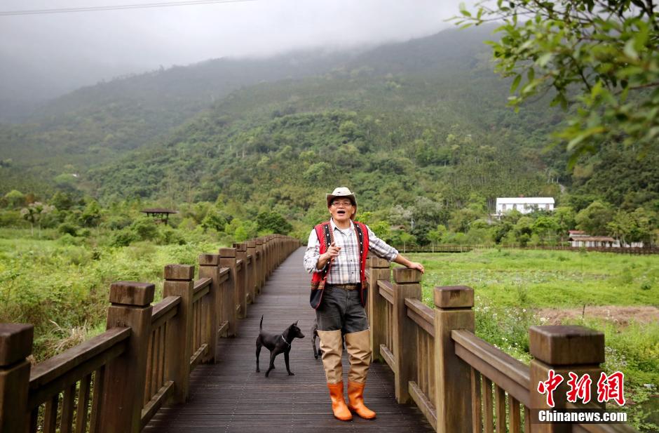 Посещение района водно-болотных угодий Матайань на Тайване