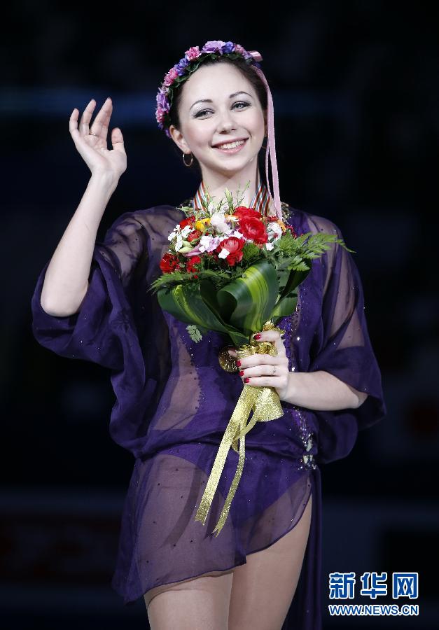 Российская фигуристка Туктамышева завоевала золото на чемпионате мира в Шанхае