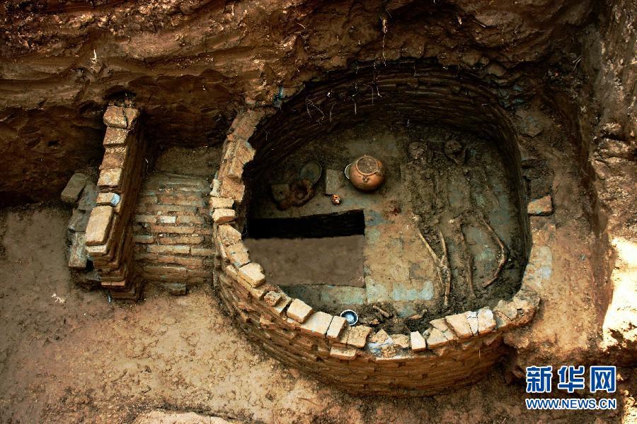 В провинции Хэбэй обнаружено захоронение династии Тан