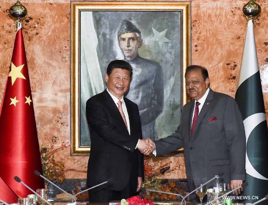 Состоялась встреча Си Цзиньпина и президента Пакистана