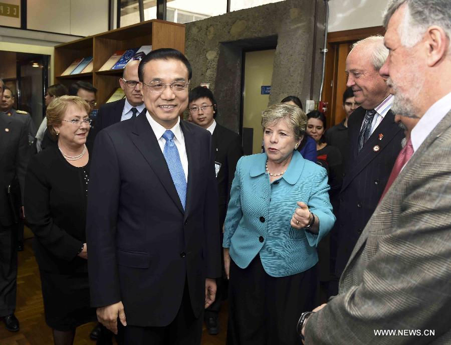 Ли Кэцян призвал содействовать новому этапу развития всестороннего сотрудничества и партнерства между Китаем и Латинской Америкой