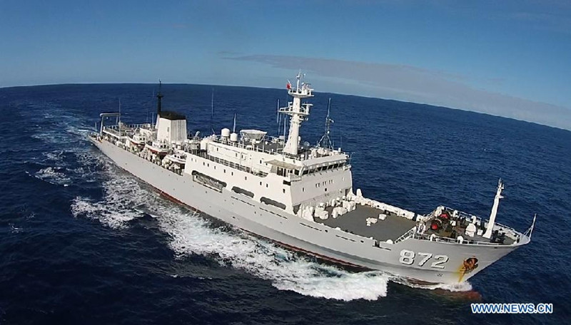 Китайское гидрографическое судно "Чжу Кэчжэнь" прибыло в Эквадор с визитом