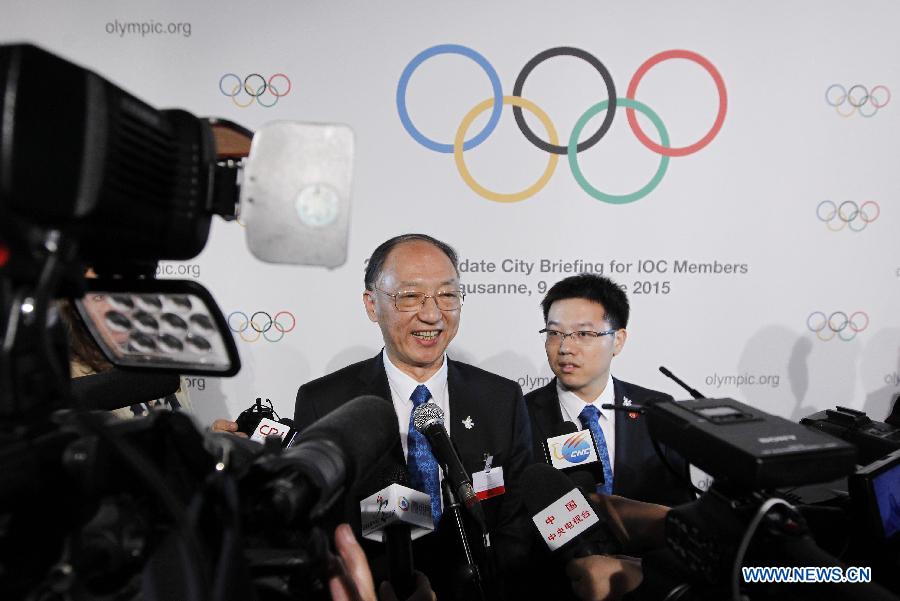 Лю Пэн: Олимпийский комитет Китая всемерно поддерживает заявку Пекина на проведение Олимпиады
