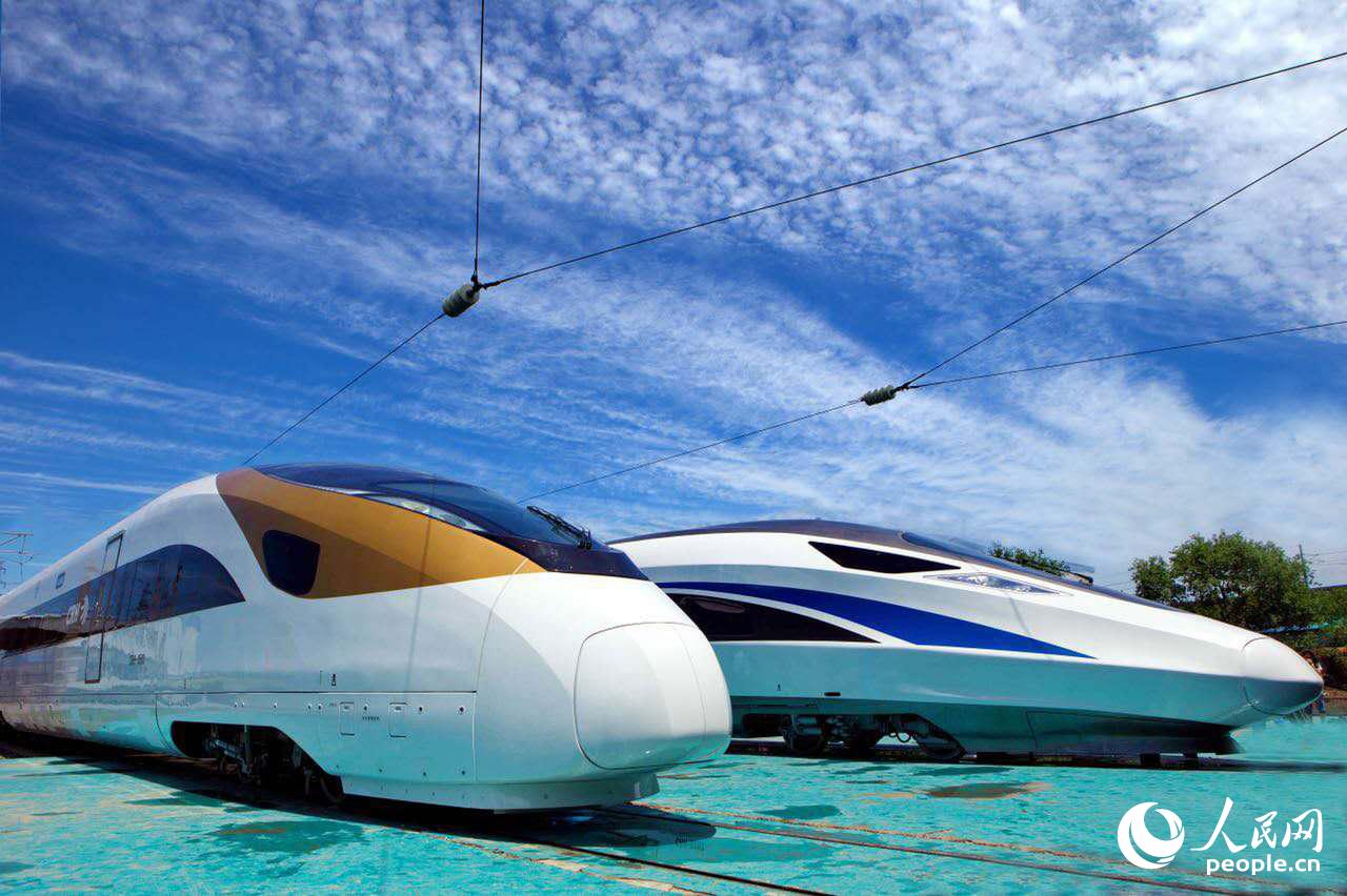 Высокоскоростной поезд «Китайский стандарт» введен в эксплуатацию