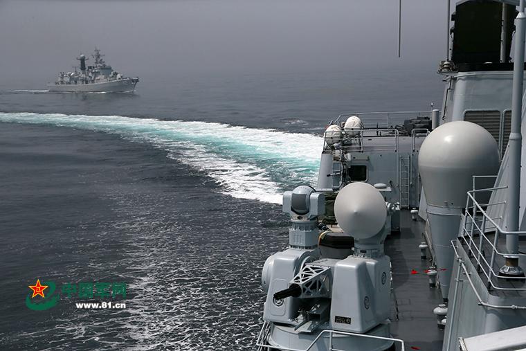 Северный флот ВМС Китая провел совместные учения