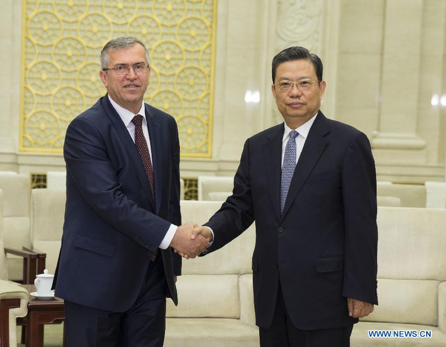 Чжао Лэцзи провел встречу с делегацией Народно-демократической партии Таджикистана