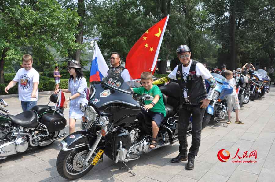 В Китае стартовал мотопробег Пекин-Байкал