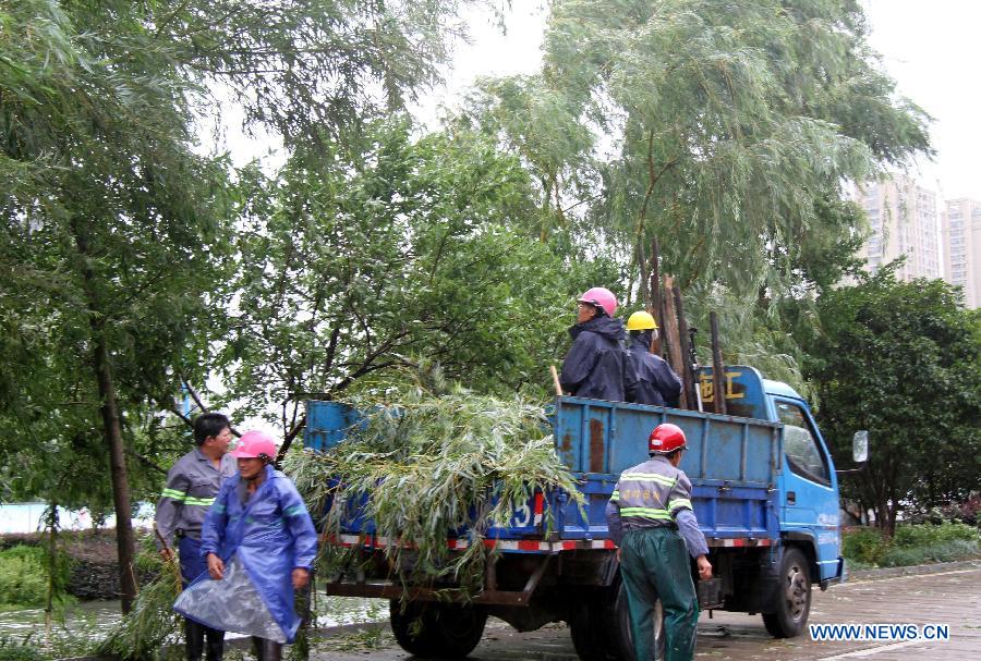 Тайфун "Чан-Хом" достигнет суши в провинции Чжэцзян
