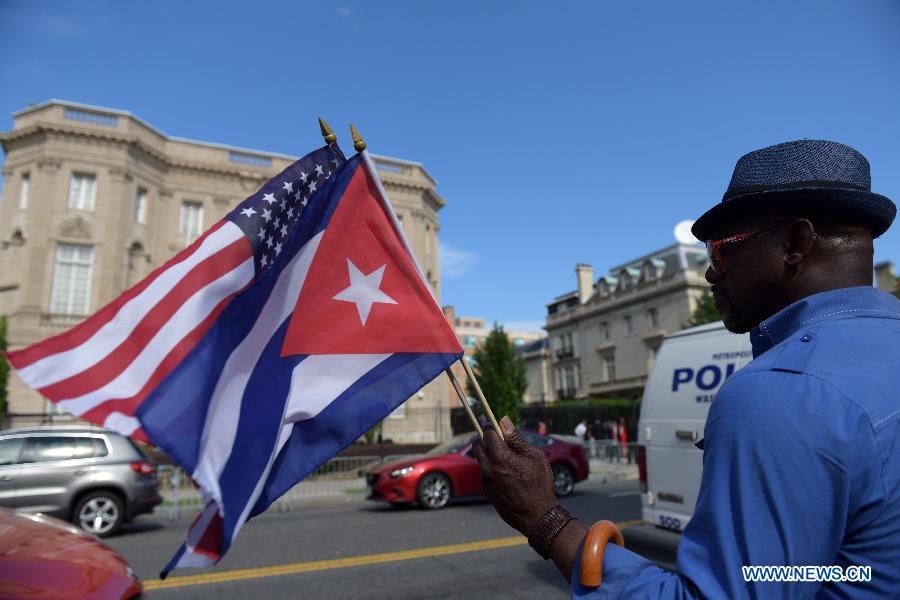 Возобновлена деятельность посольства Кубы в США