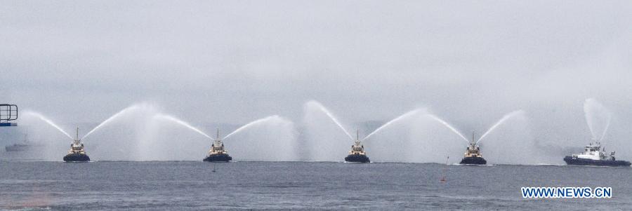 День военно-морского флота отметили парадом кораблей во Владивостоке