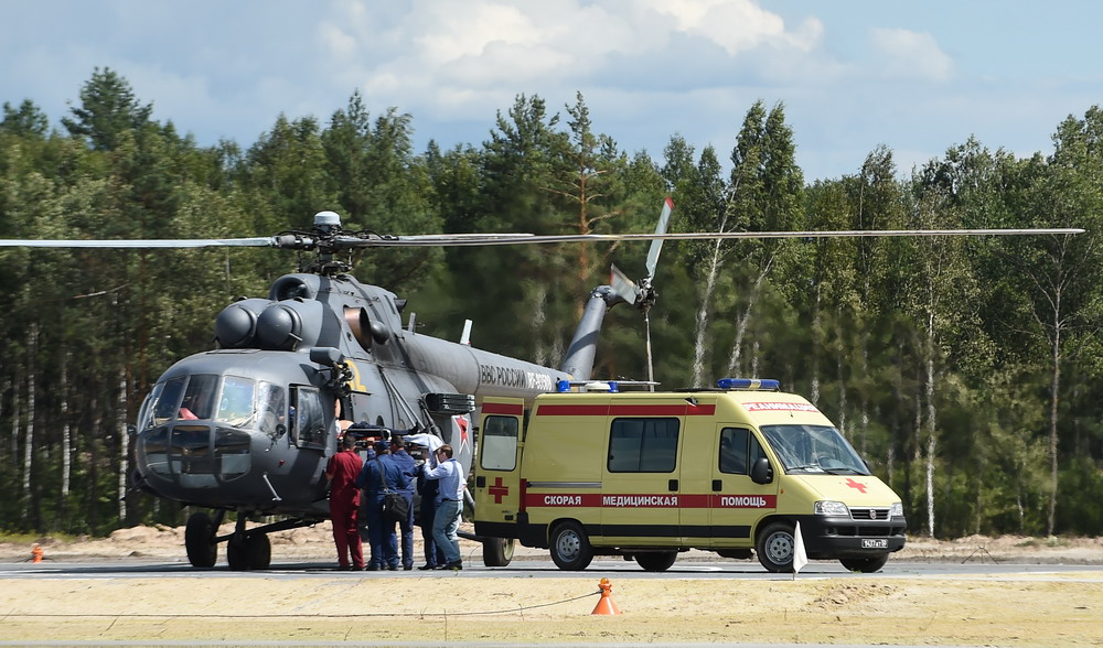 Минобороны: вертолет Ми-28 упал, выполняя программу высшего пилотажа
