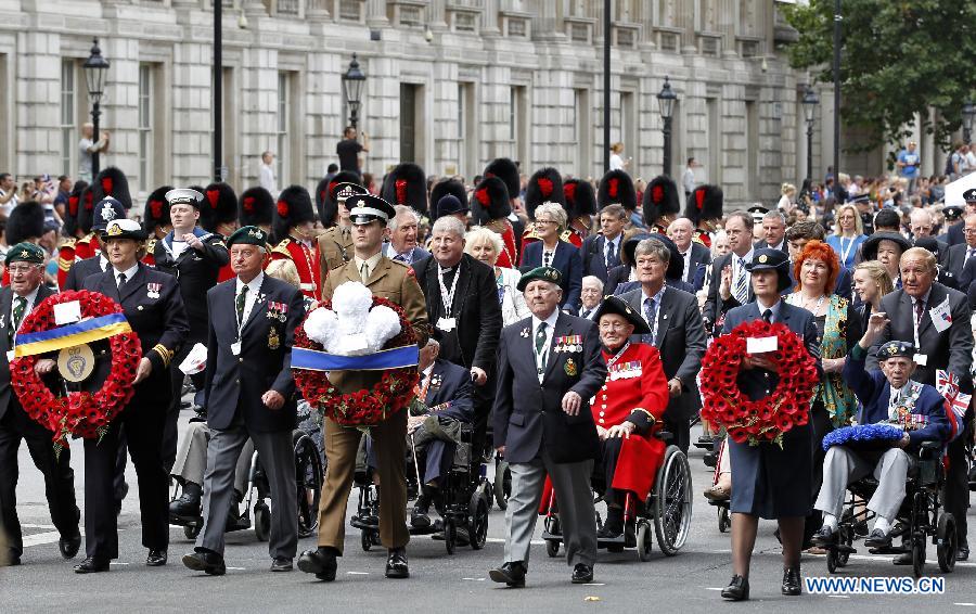 Великобритания отпраздновала 70-ю годовщину победы над Японией во Второй мировой войне