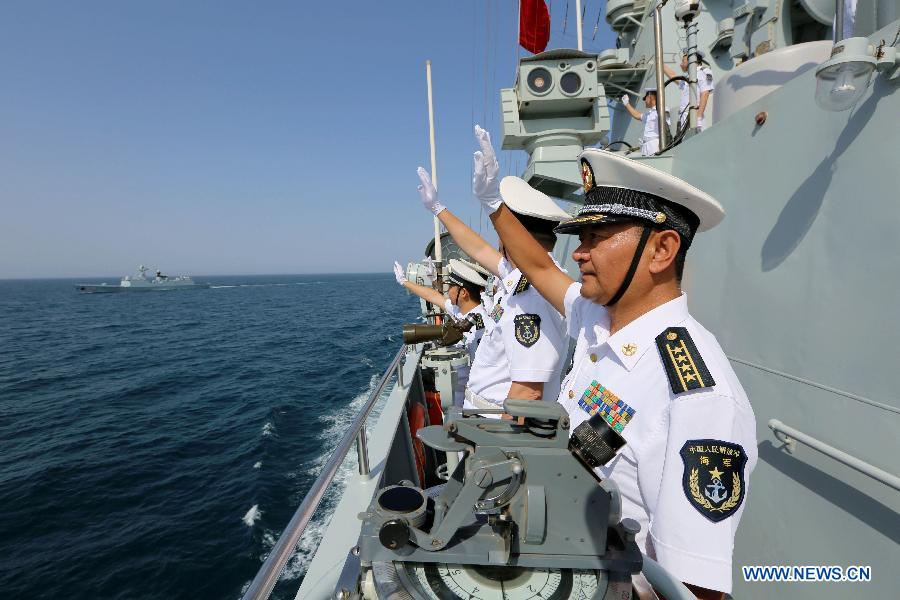 20-я конвойная флотилия ВМС НОАК начала свой визит вокруг света