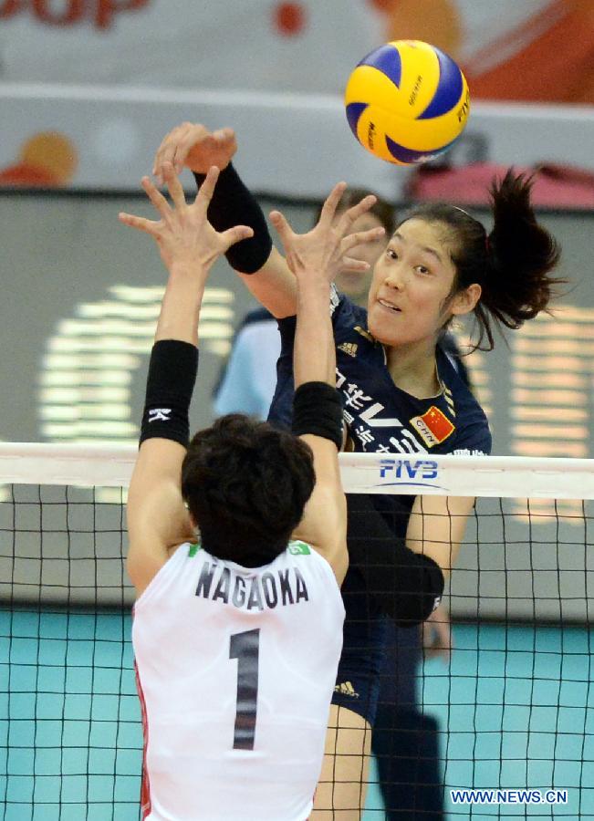 Женская сборная Китая по волейболу выиграла Кубок мира в Нагое
