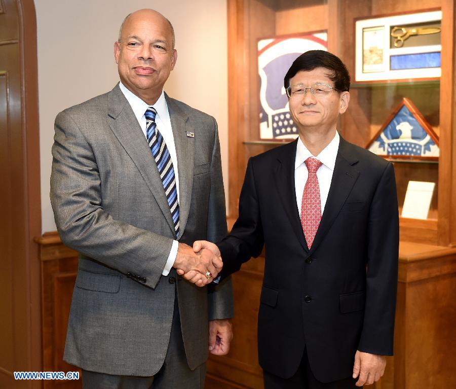 Мэн Цзяньчжу нанес визит в США, чтобы обсудить сотрудничество в борьбе с сетевыми преступлениями