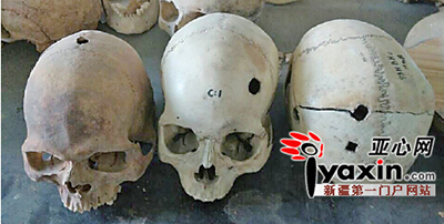 В Китае найдены 68 черепов с 