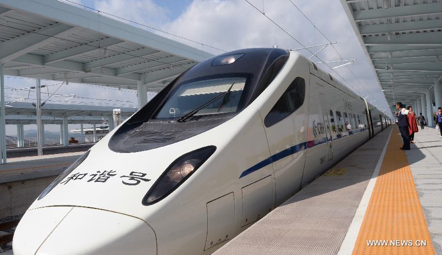 Высокоскоростная железнодорожная сеть Китая дошла до границ с КНДР и Россией