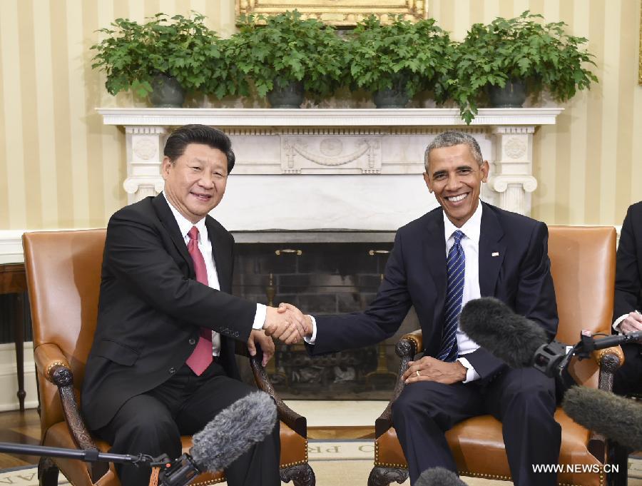 Си Цзиньпин и Б.Обама проводят переговоры в Белом доме