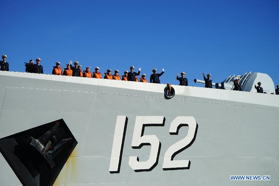 Отряд кораблей ВМС НОАК прибыл в Польшу с визитом