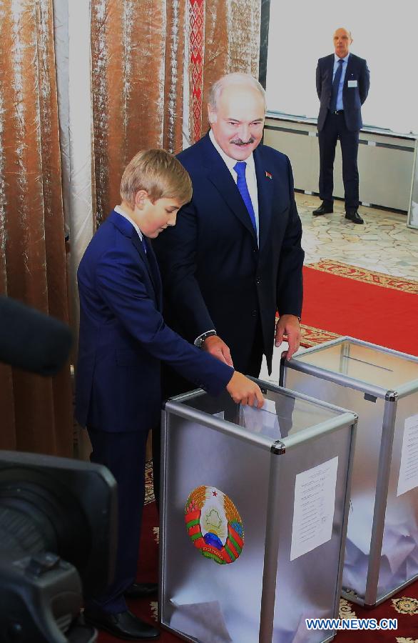 А. Лукашенко победил на президентских выборах Беларуси -- ЦИК
