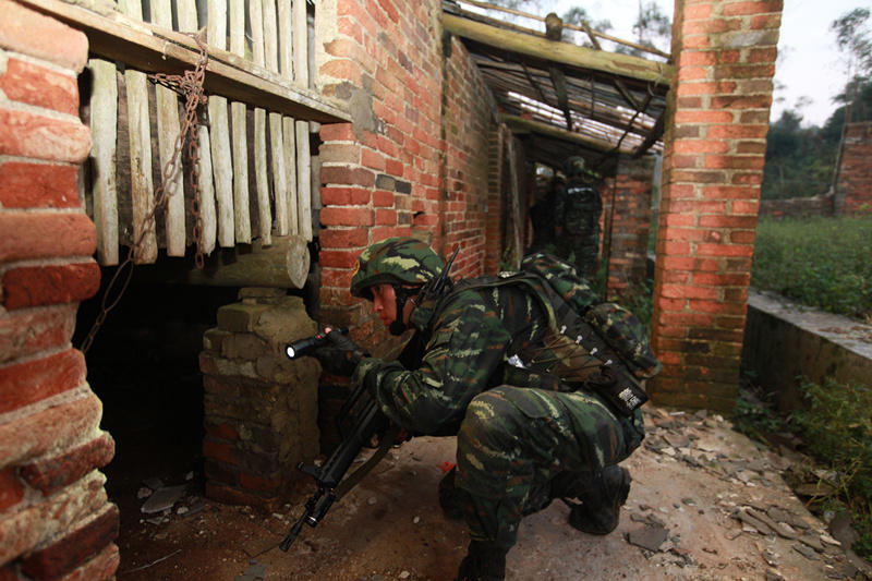 Полицейские провинции Гуанси ликвидировали огромную базу по производству наркотиков