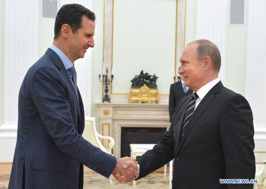 В. Путин встретился с президентом Сирии Башаром Асадом