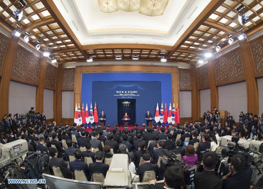 Китай, РК и Япония договорились должным образом улаживать исторические вопросы