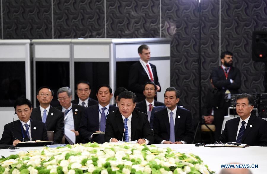 На неформальном саммите стран БРИКС Си Цзиньпин подчеркнул необходимость укрепления взаимодоверия, координации и совместного противодействия вызовам
