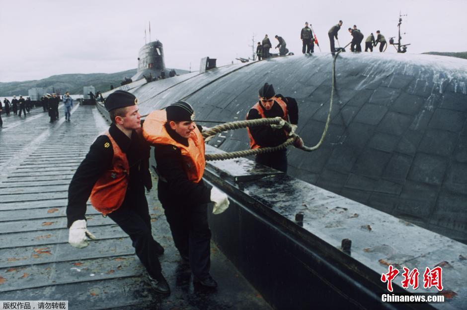 Российский стратегический атомный подводный крейсер Северного флота «Архангельск» 