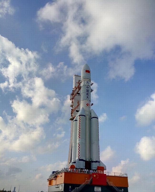 Представлена ракета-носитель с самой мощной в Китае движущей силой