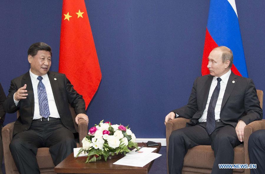 Си Цзиньпин встретился с Владимиром Путиным