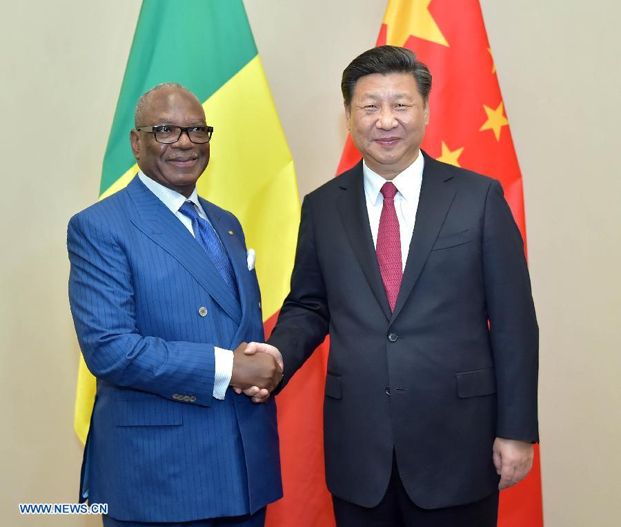 Си Цзиньпин встретился с президентом Мали И.Кейтой