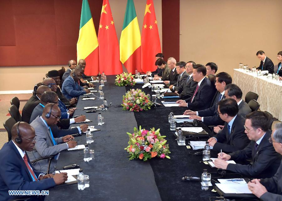 Си Цзиньпин встретился с президентом Мали И.Кейтой