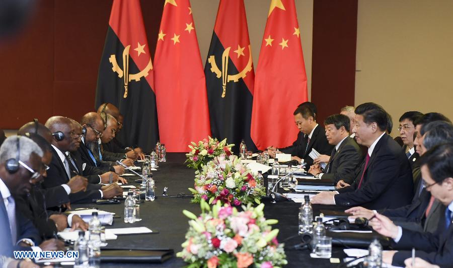 Председатель КНР Си Цзиньпин встретился с президентом Анголы