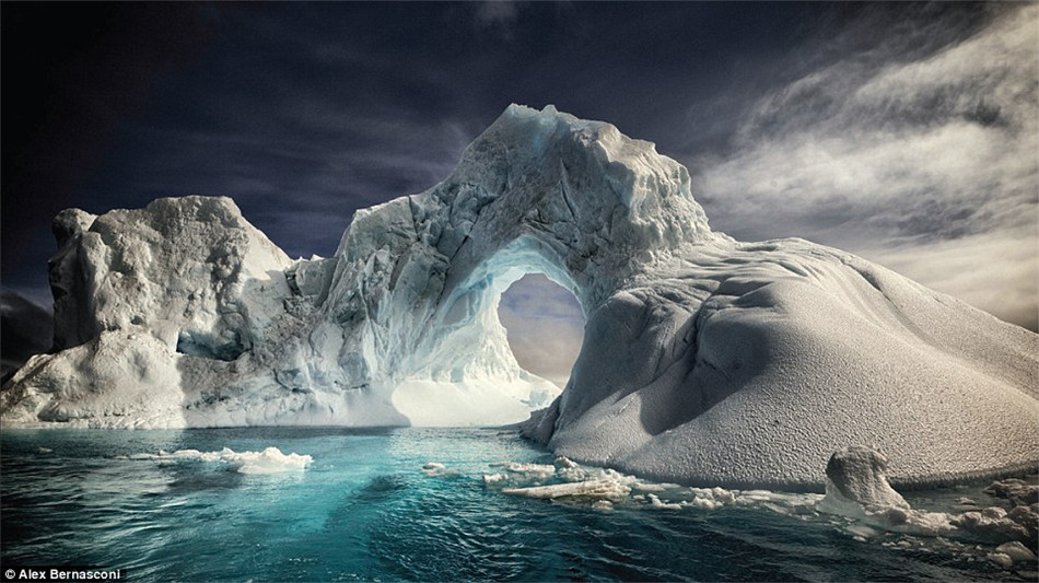 Ледянящие пейзажи Антарктиды