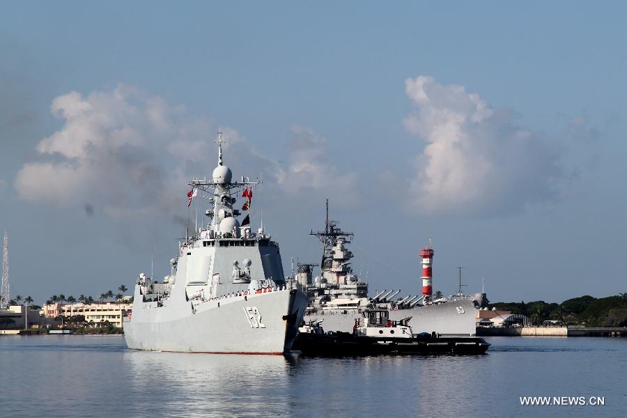 Корабли ВМС Китая прибыли на Гавайи с визитом в США
